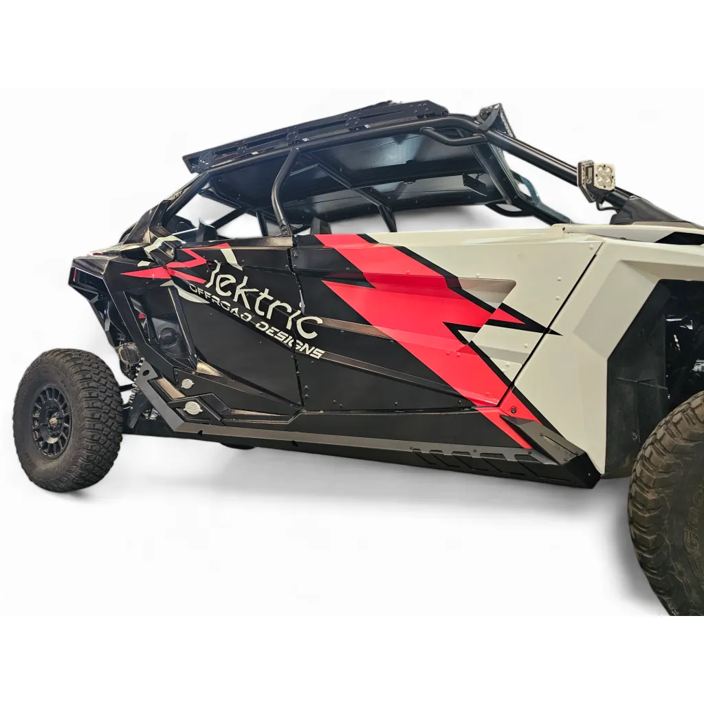 Elektric Offroad 2020-2024 Polaris RZR Pro XP/ Pro R/ Turbo R (4 Seat) Volt Series Rock Guards