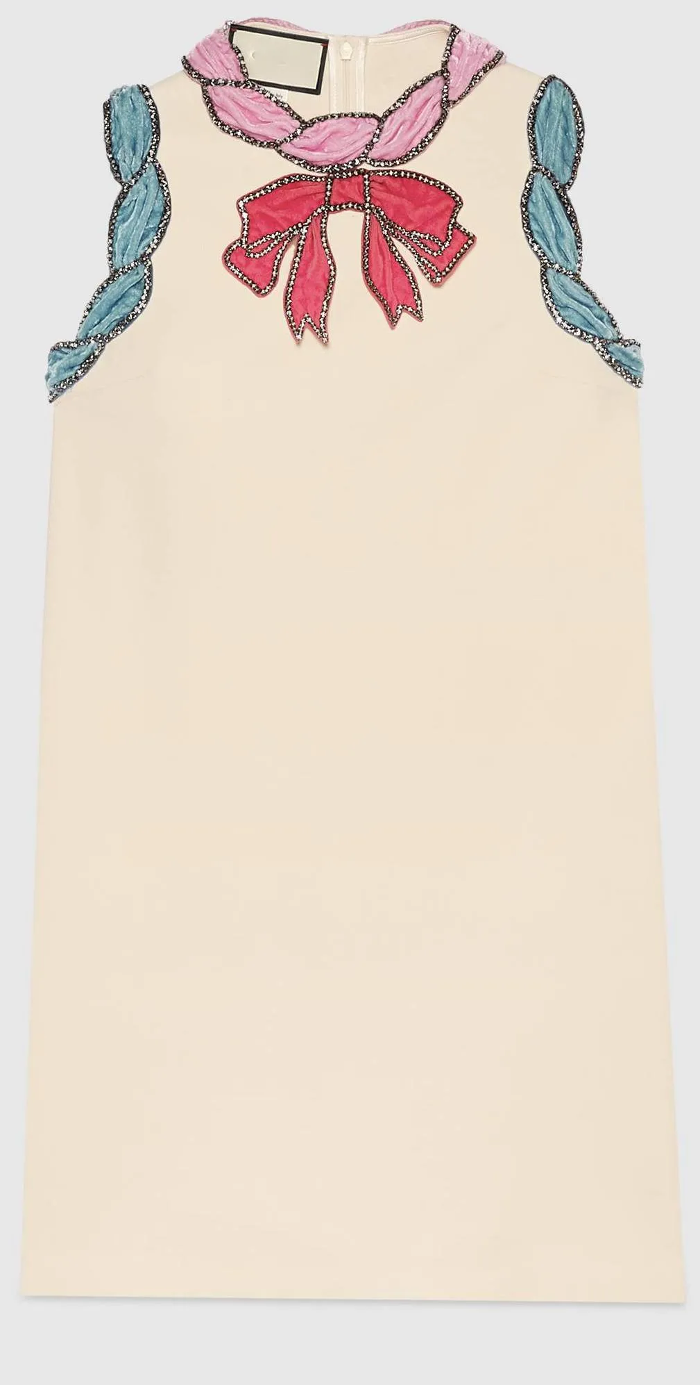 Embellished Stretch Knit Dress - Ivory or Black