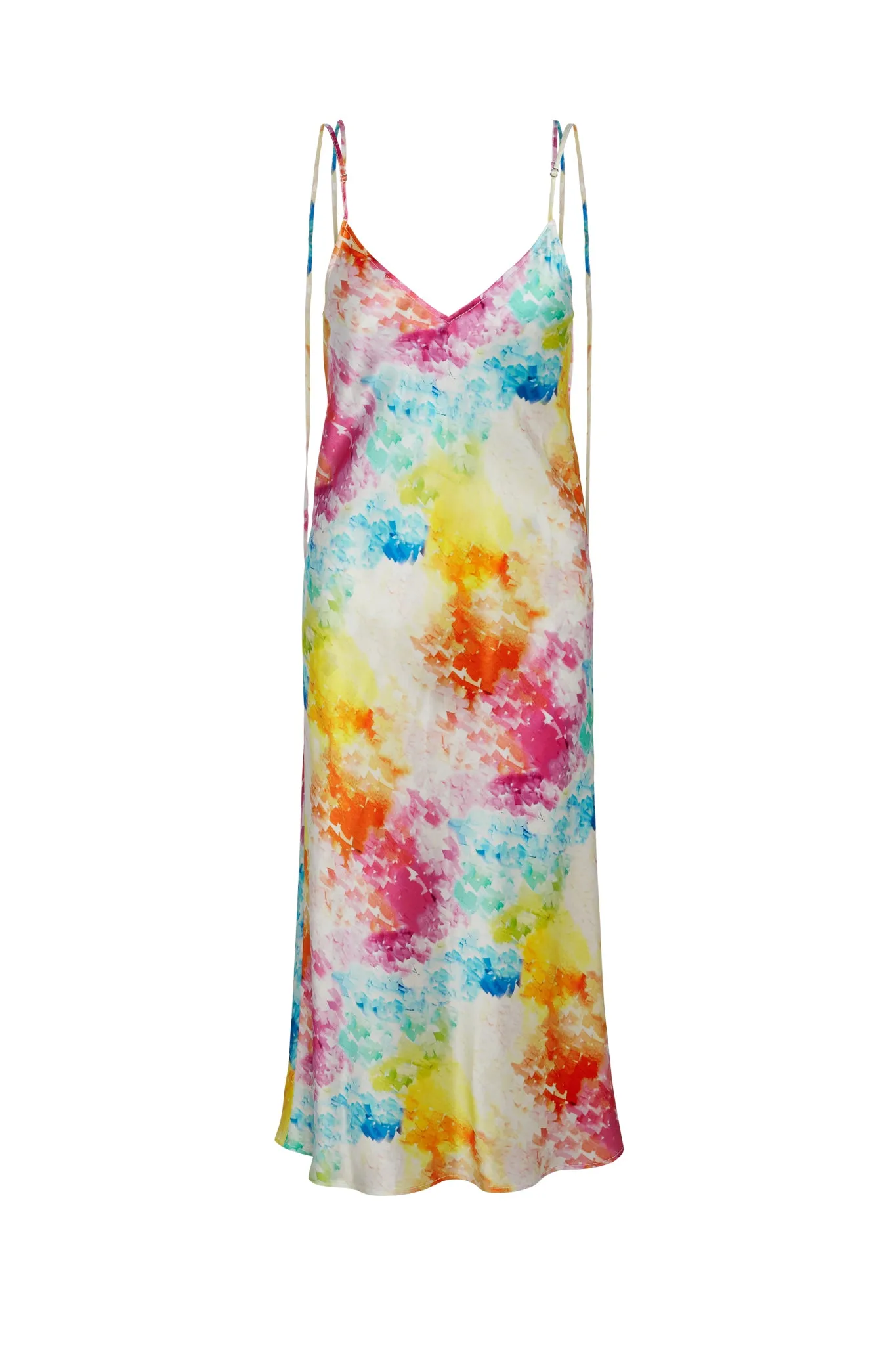 Emma Slip Dress - Rainbow Moodboard