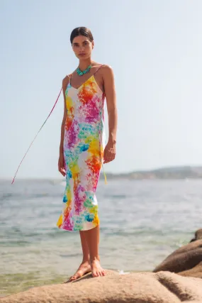 Emma Slip Dress - Rainbow Moodboard