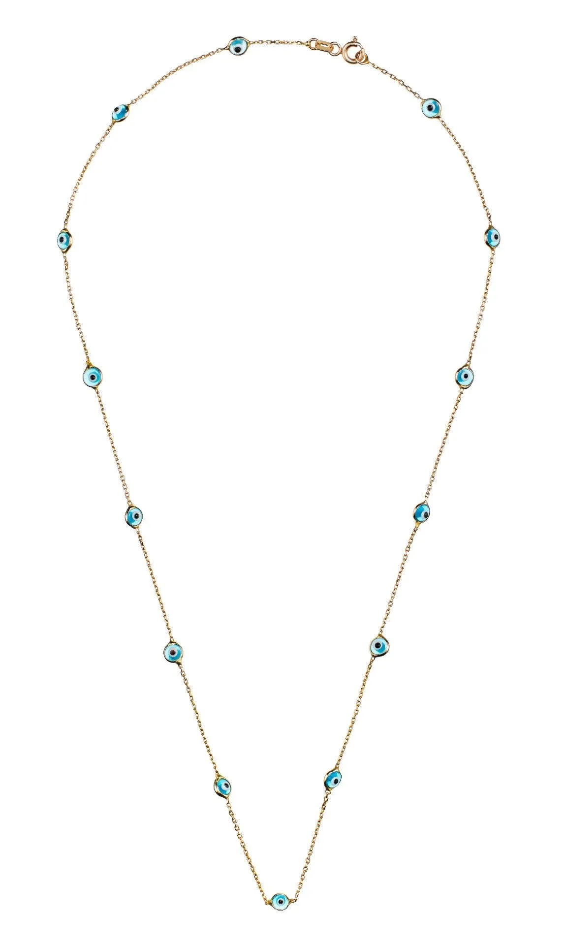 Esra Multiwrap Chain Turquoise