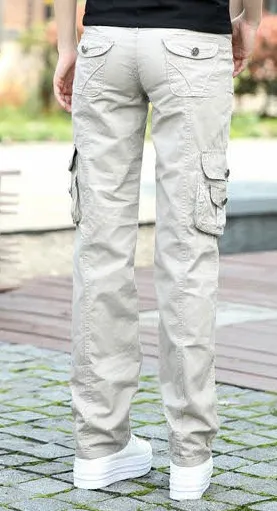 Female Stylish Cargo Camouflage Pants