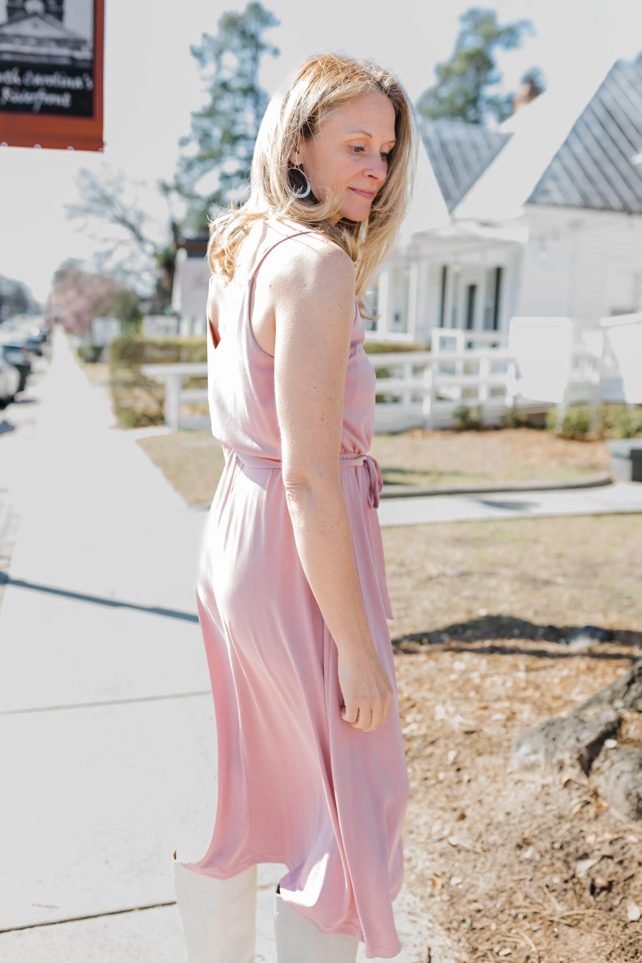 FINAL SALE Most Likely To Mauve Midi Dress