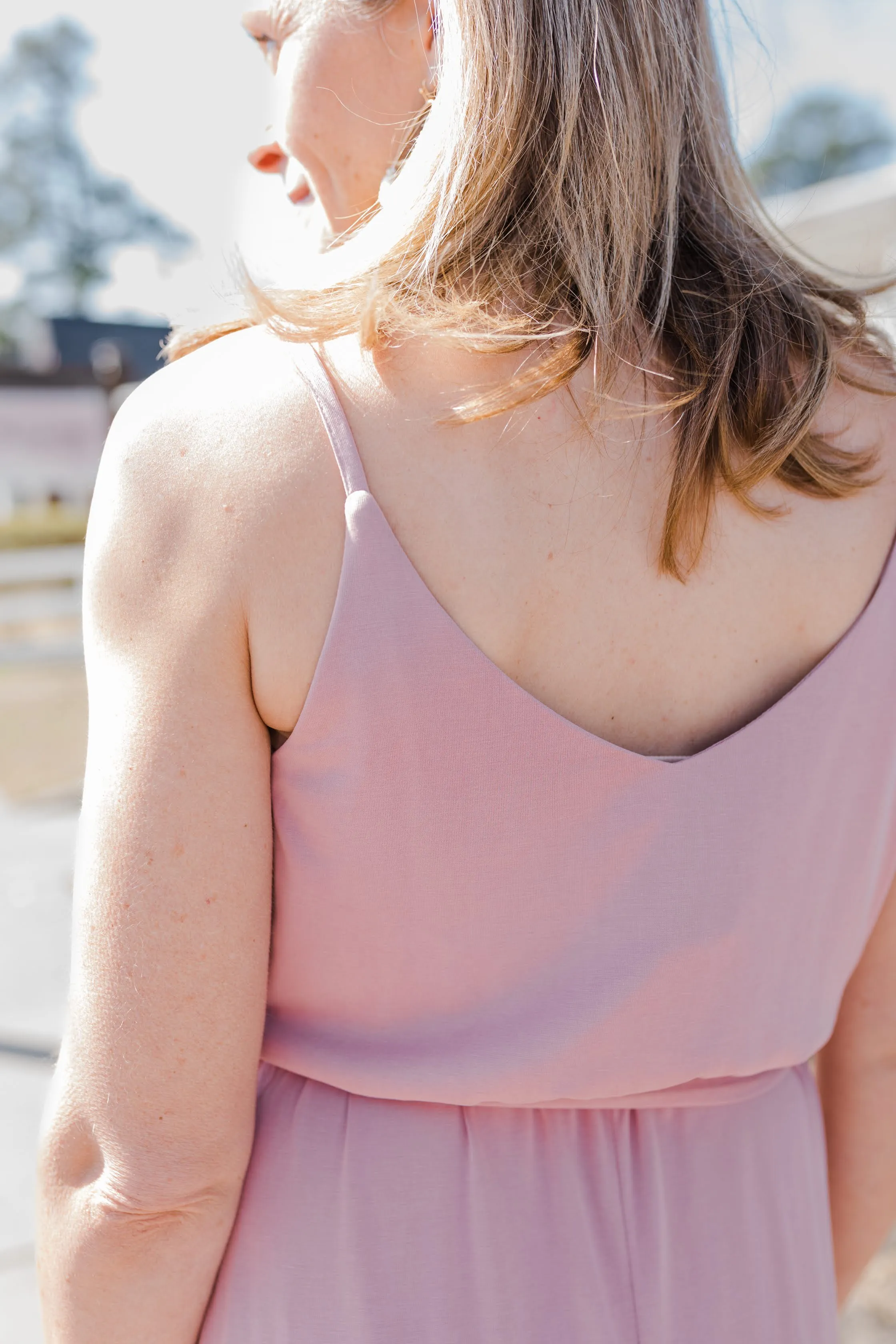 FINAL SALE Most Likely To Mauve Midi Dress
