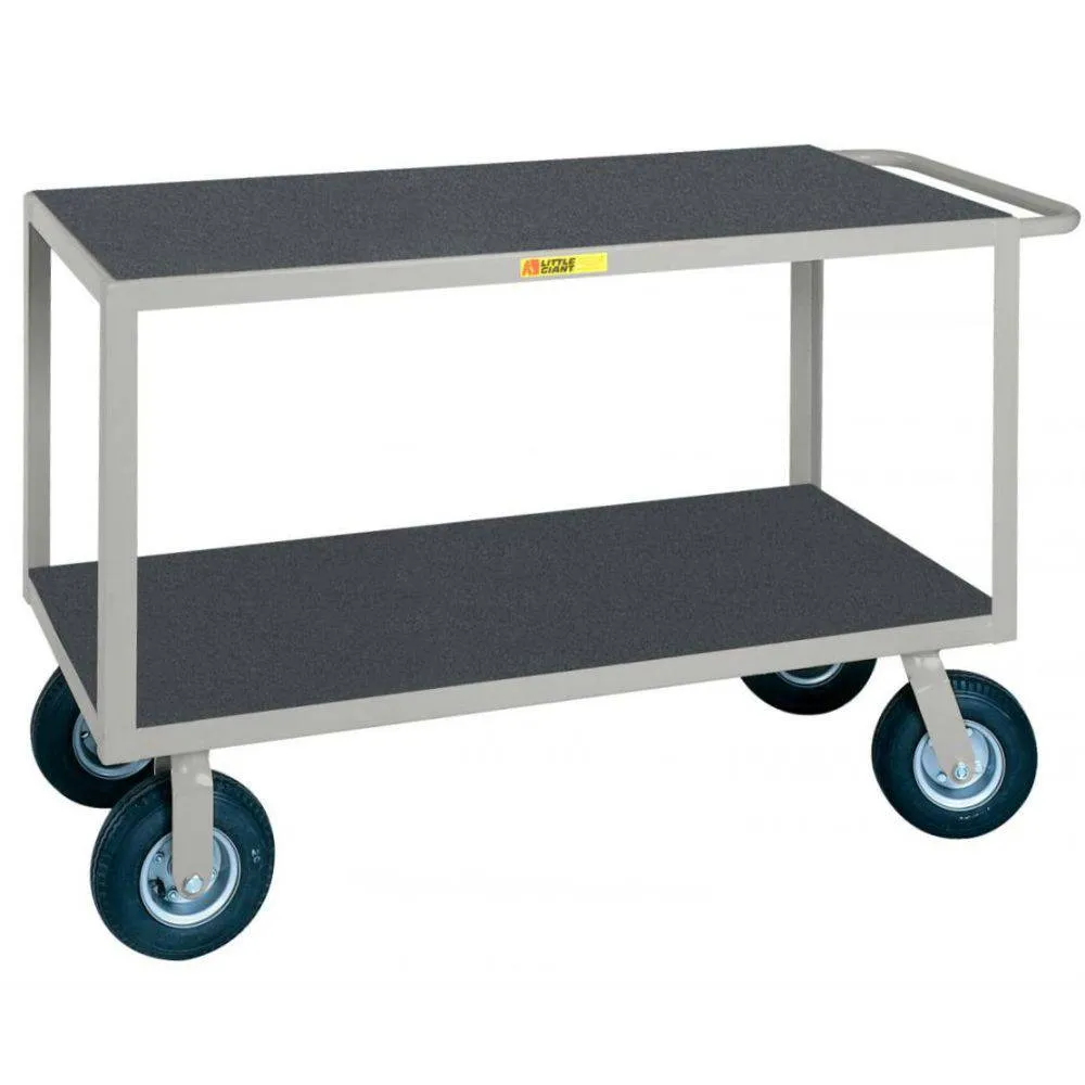 Flush Handle Instrument Cart (Flush Non-Slip Vinyl Top)