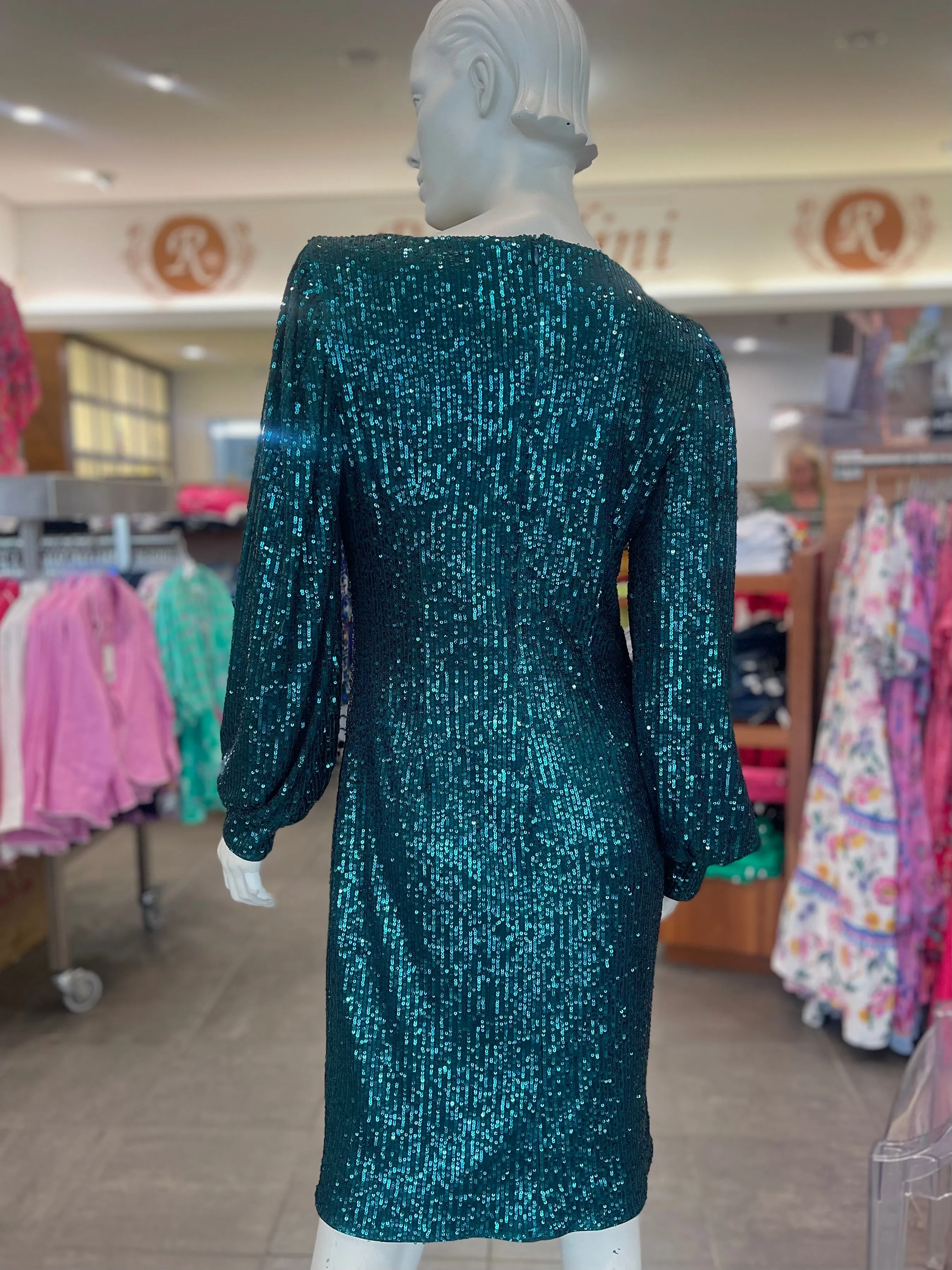 Frank Lyman Emerald Knit Dress