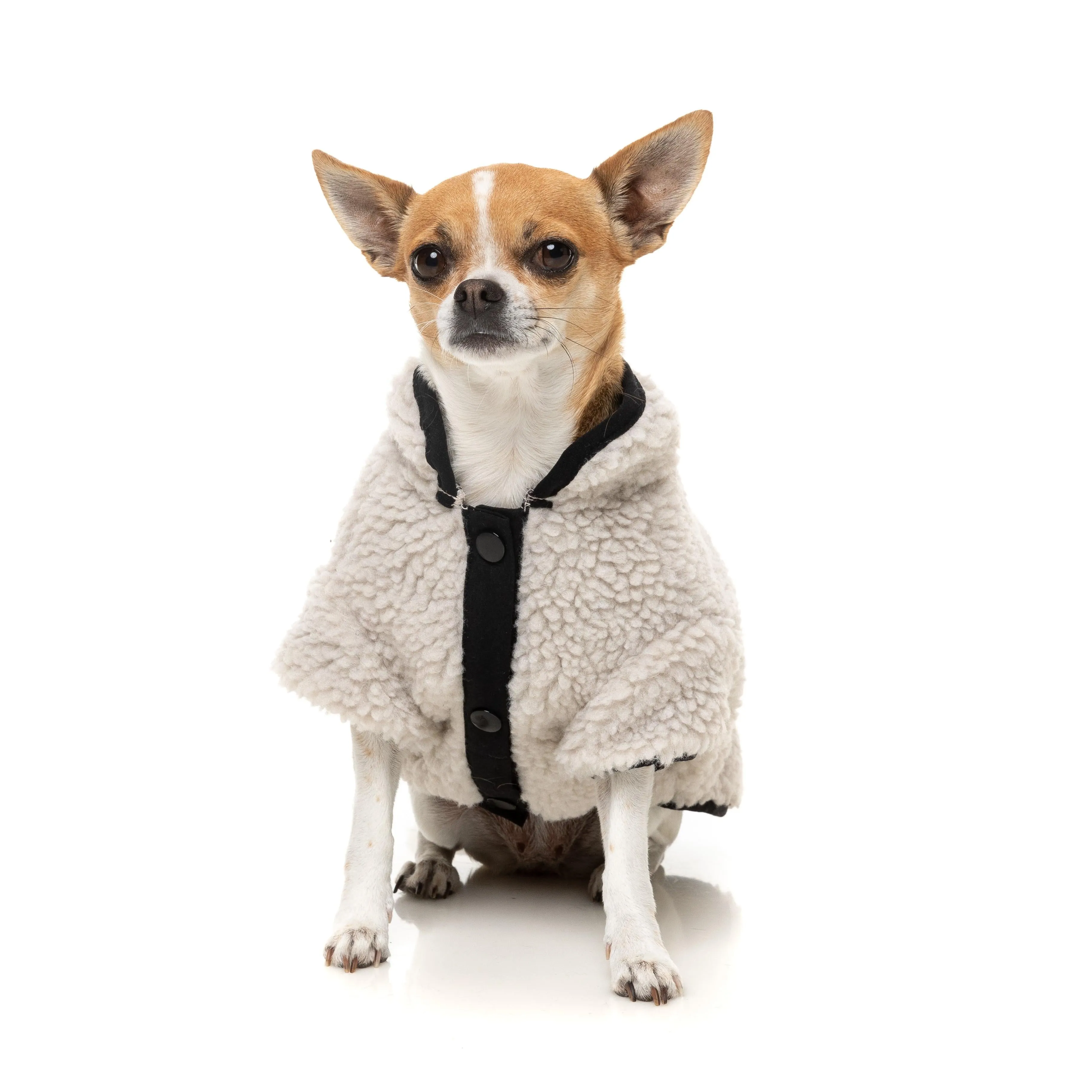 FuzzYard Dog Apparel Jacket Basecamp Stone Size 2