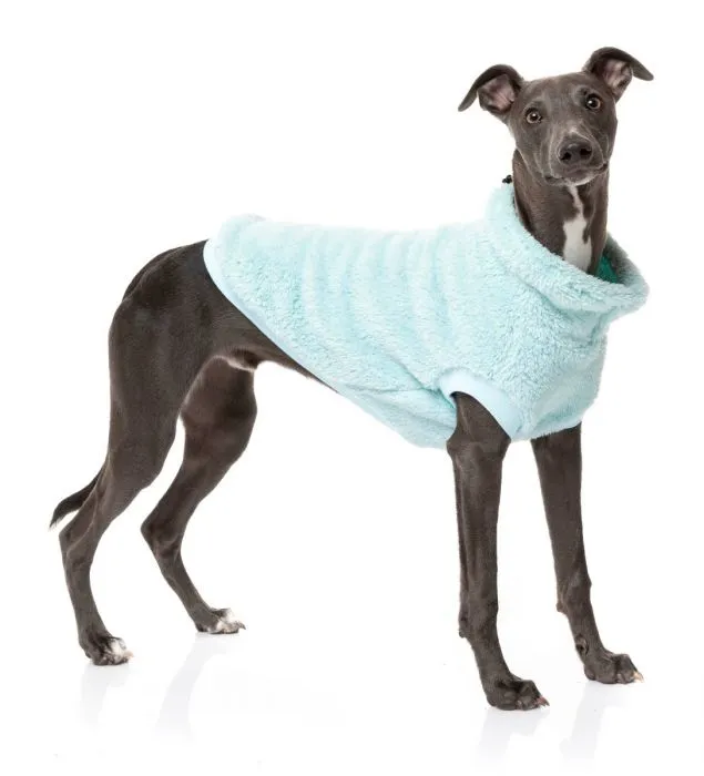 FUZZYARD TURTLE TEDDY SWEATER : ARCTIC ICE
