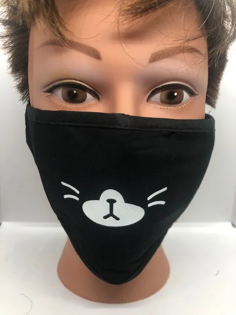 Glow in Dark Fashion Face Face Mask