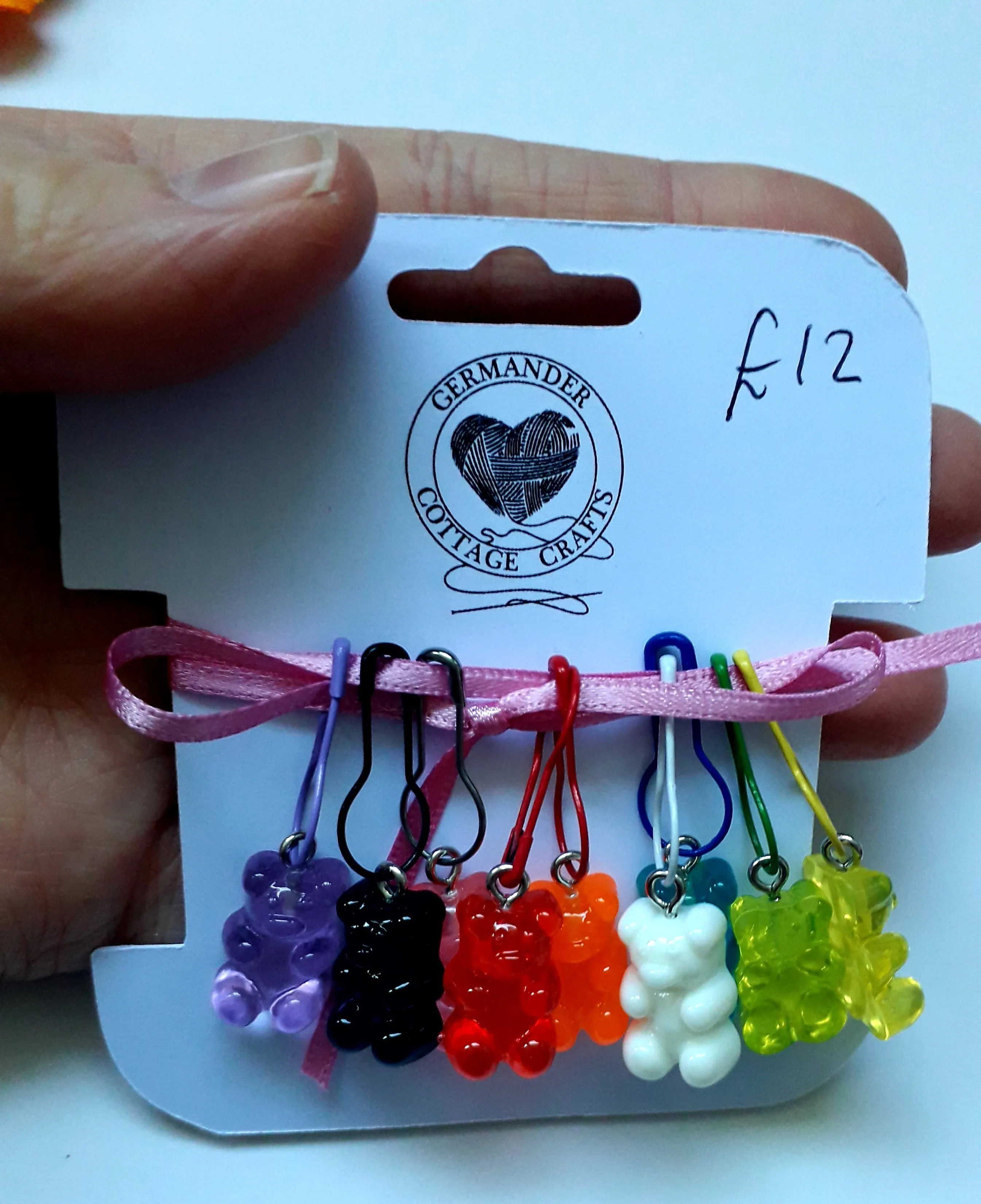 Gummy Bear Stitch Markers