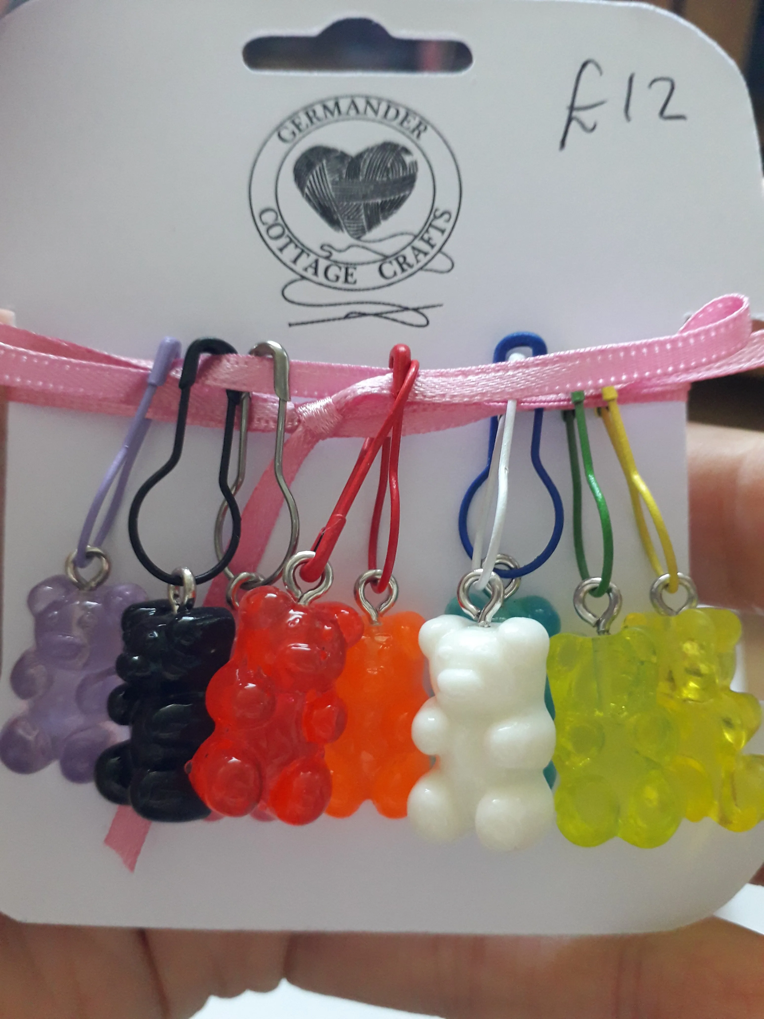 Gummy Bear Stitch Markers