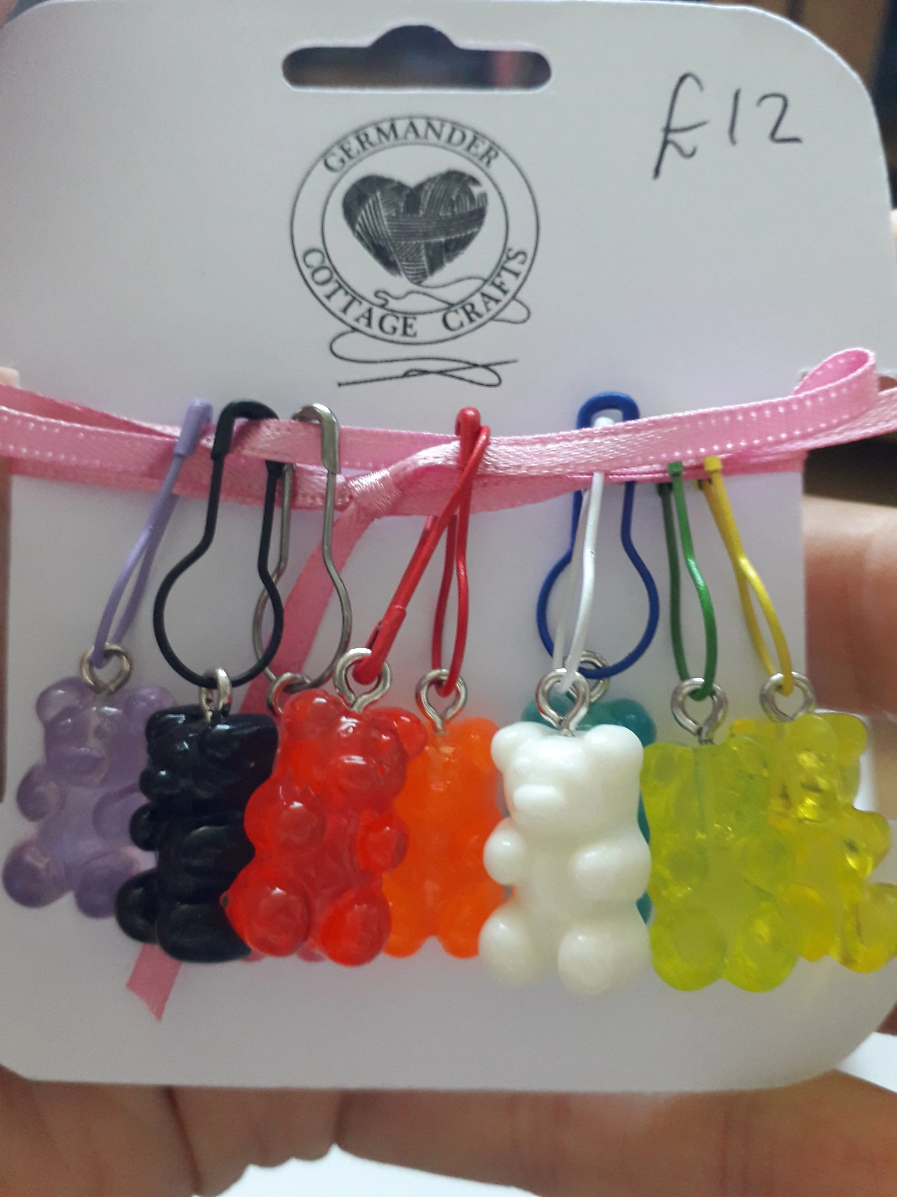 Gummy Bear Stitch Markers