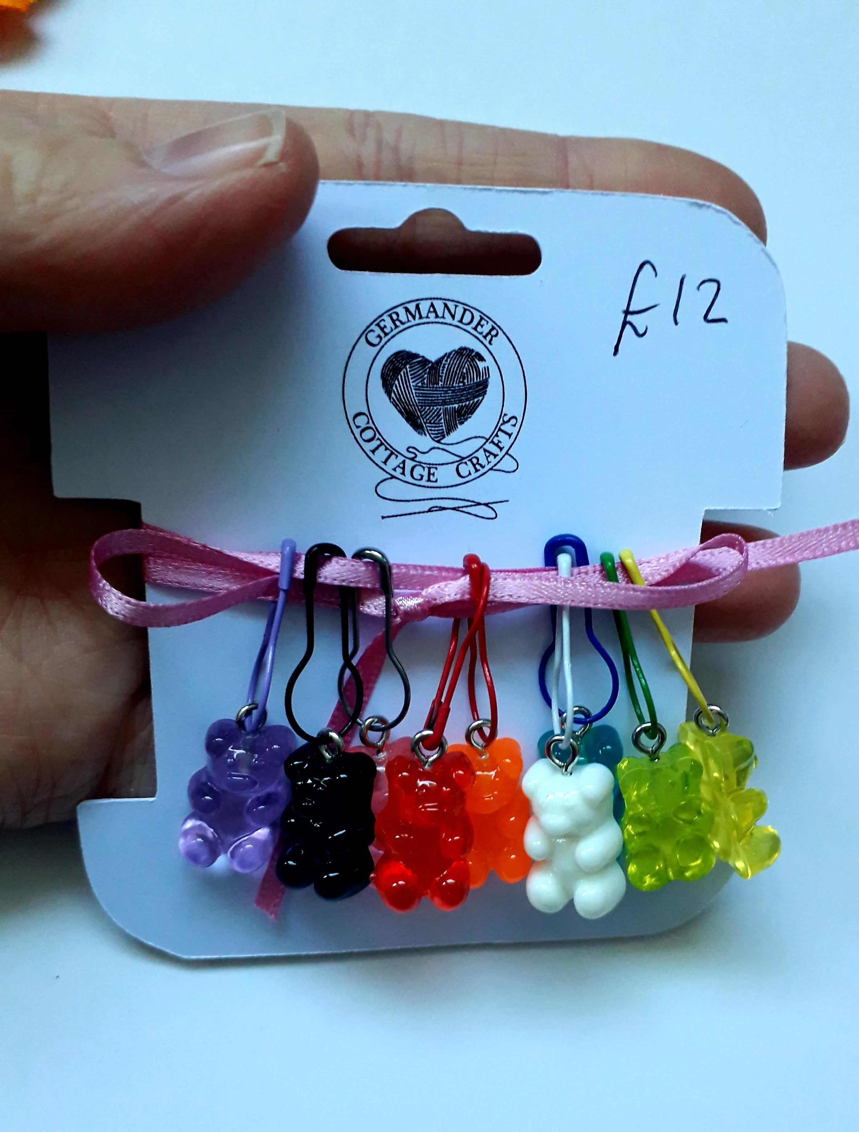 Gummy Bear Stitch Markers