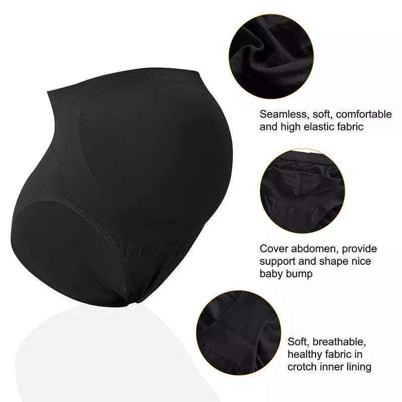 High-waist Belly-support Seamless Underwear/Panty for Pregnant Women