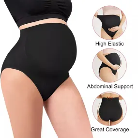 High-waist Belly-support Seamless Underwear/Panty for Pregnant Women
