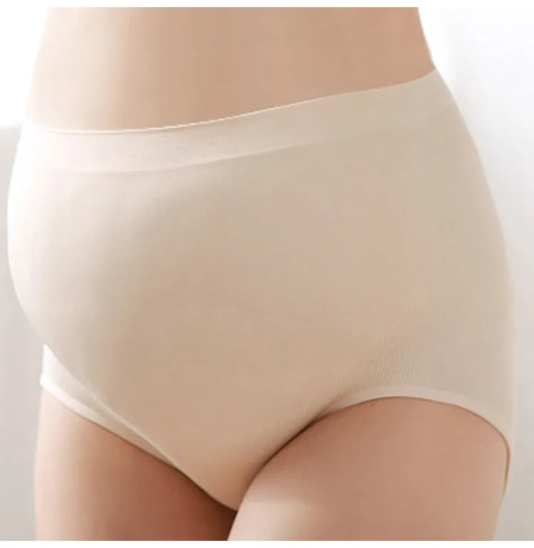 High-waist Belly-support Seamless Underwear/Panty for Pregnant Women