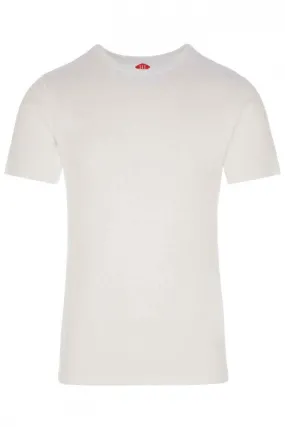 HJ HALL White Cotton Rich Thermal T-Shirt