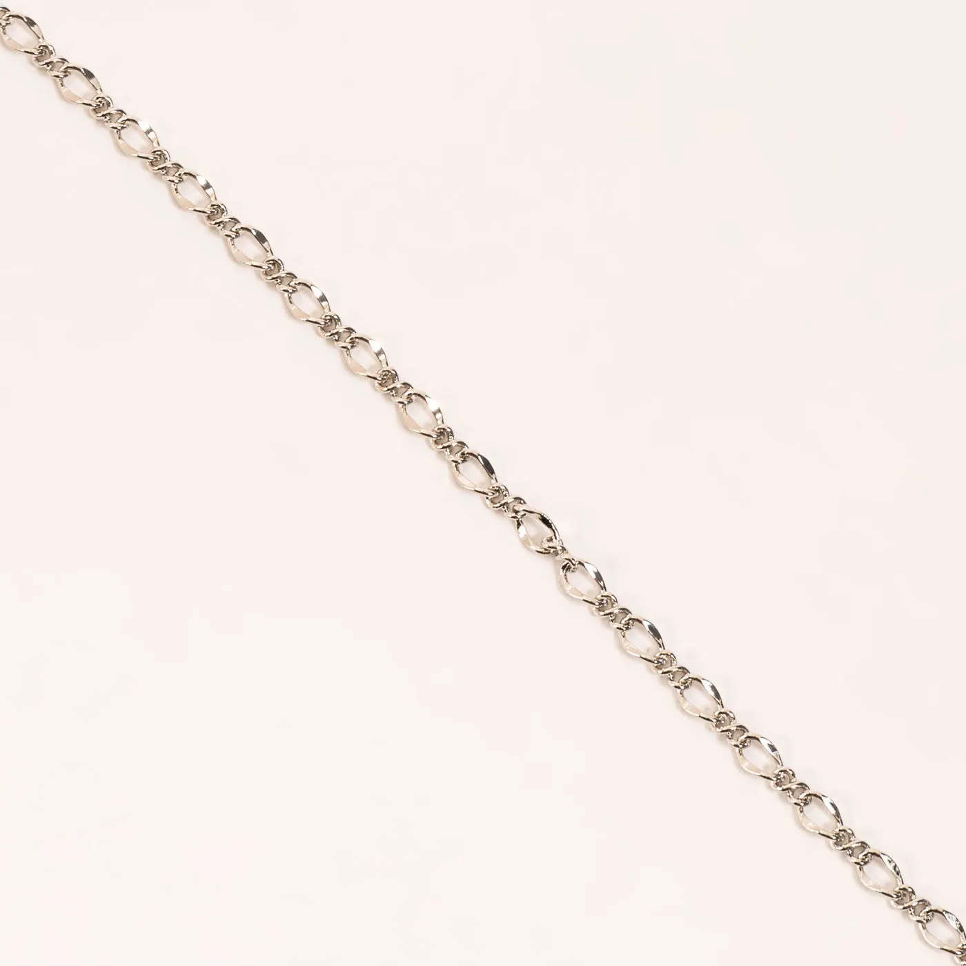 Howard's - Layer Me Figure Eight Chain Necklace - Silver, 20 Inch