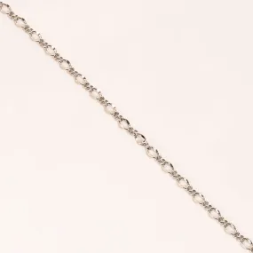 Howard's - Layer Me Figure Eight Chain Necklace - Silver, 20 Inch