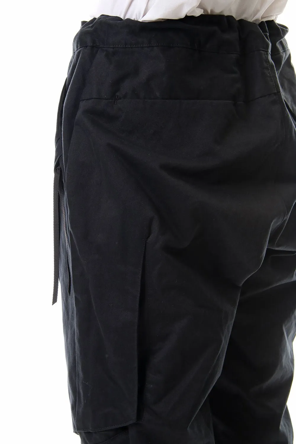 INVISIBLE CARGO PANTS - BLACK