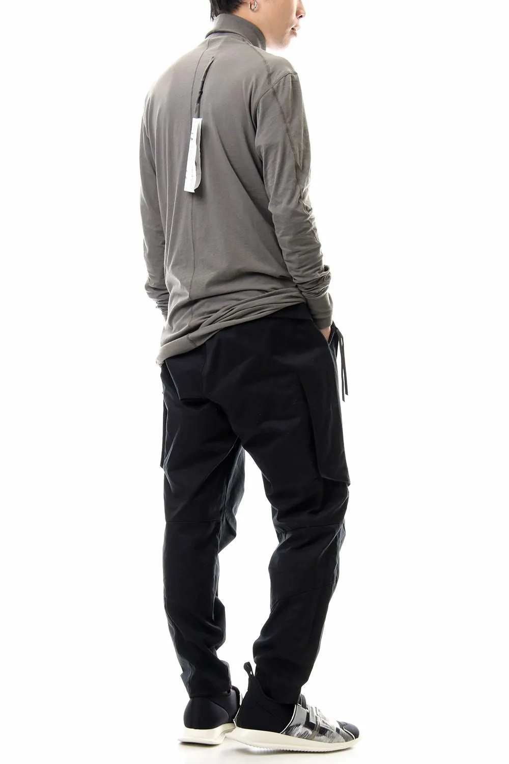 INVISIBLE CARGO PANTS - BLACK