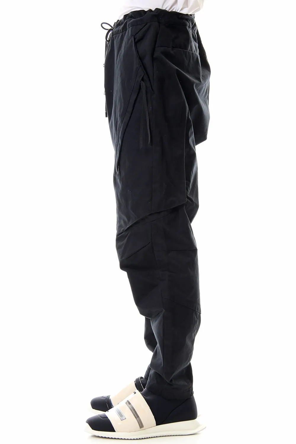 INVISIBLE CARGO PANTS - BLACK