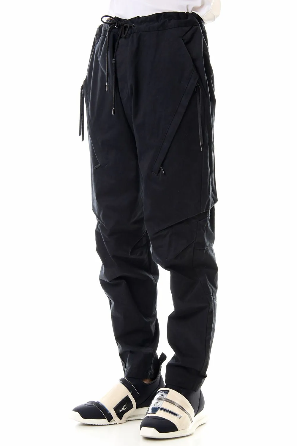 INVISIBLE CARGO PANTS - BLACK
