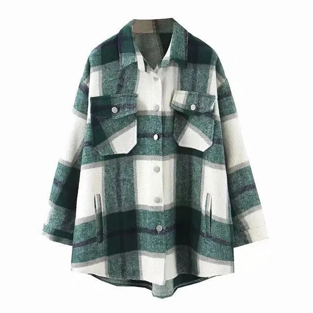 JORDAN Flannel Shirt Jacket