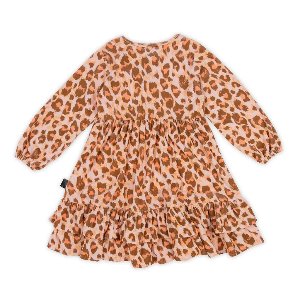 Kapow Wild Salmon Trapeze Dress