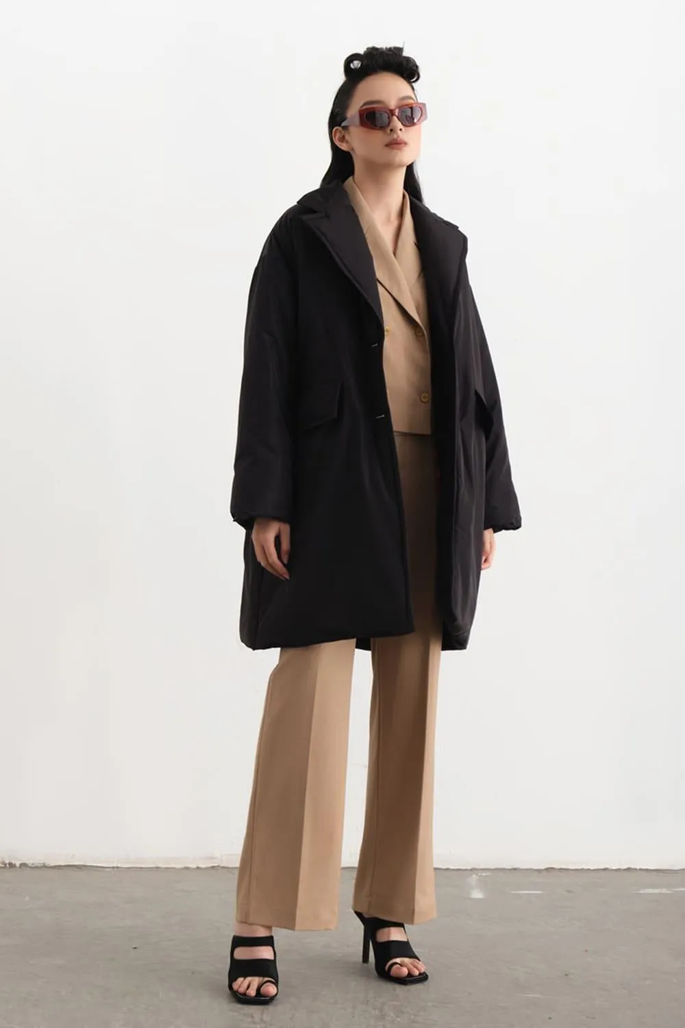 Kirsten Notched Lapels Coat