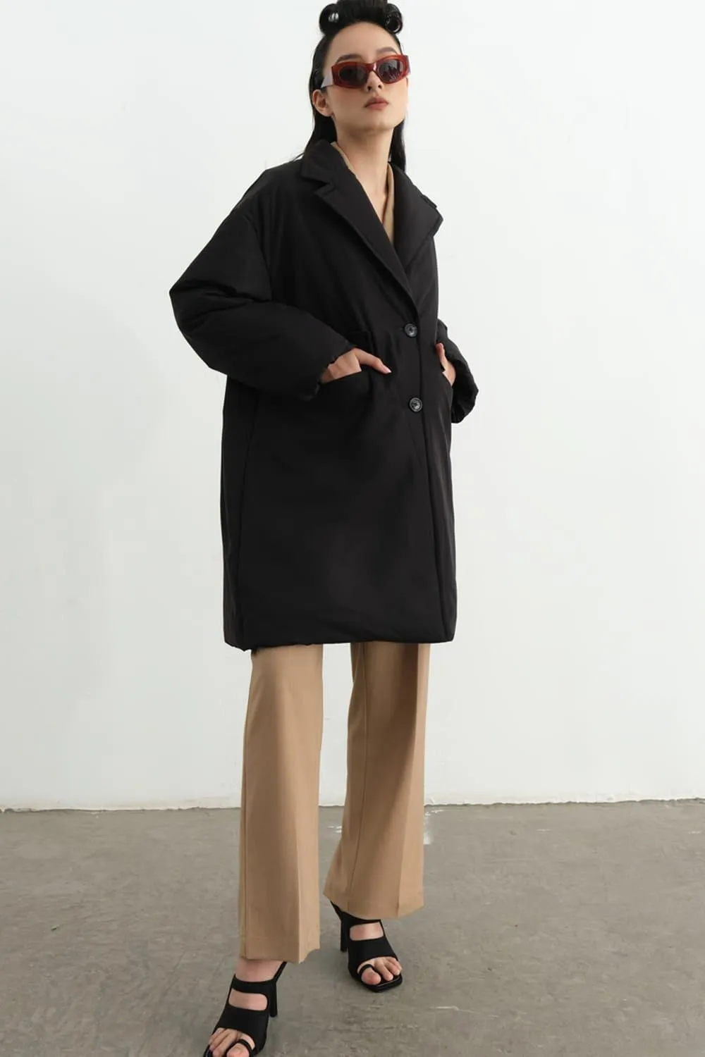 Kirsten Notched Lapels Coat