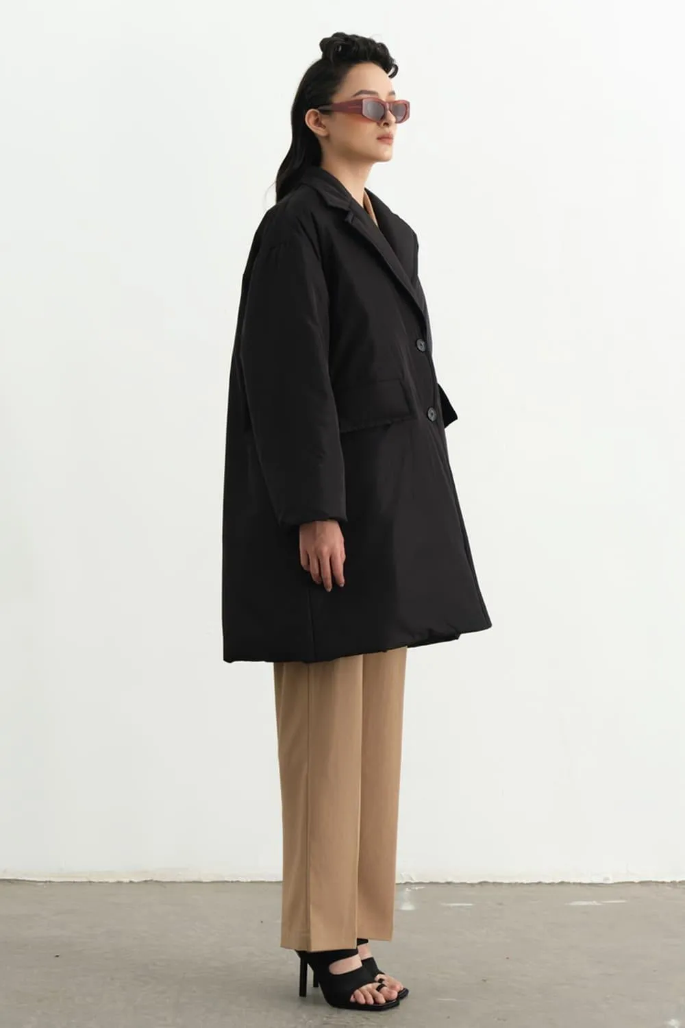 Kirsten Notched Lapels Coat