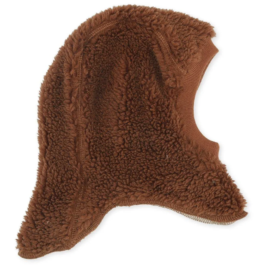 Konges Sløjd - Teddy full helmet hat - Russet
