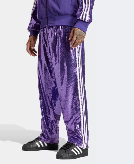 KORN X ADIDAS PURPLE SEQUIN TRACK SUIT