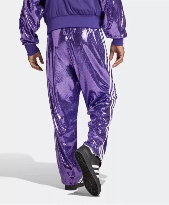 KORN X ADIDAS PURPLE SEQUIN TRACK SUIT