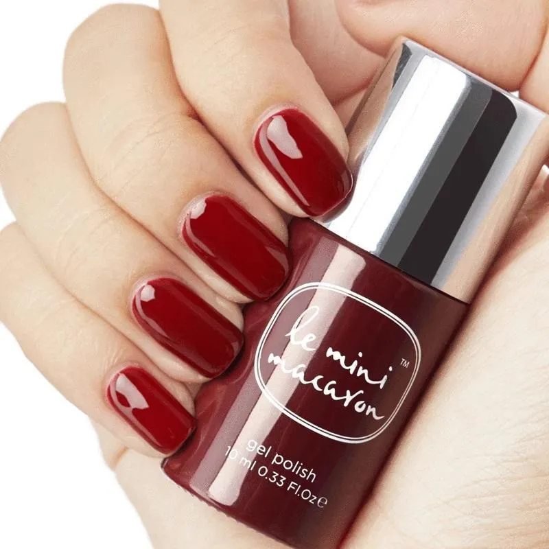 Le Mini Macaron Gel Manicure Kit - Cassis