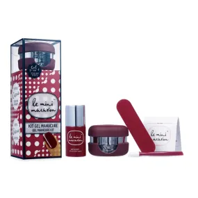 Le Mini Macaron Gel Manicure Kit - Cassis
