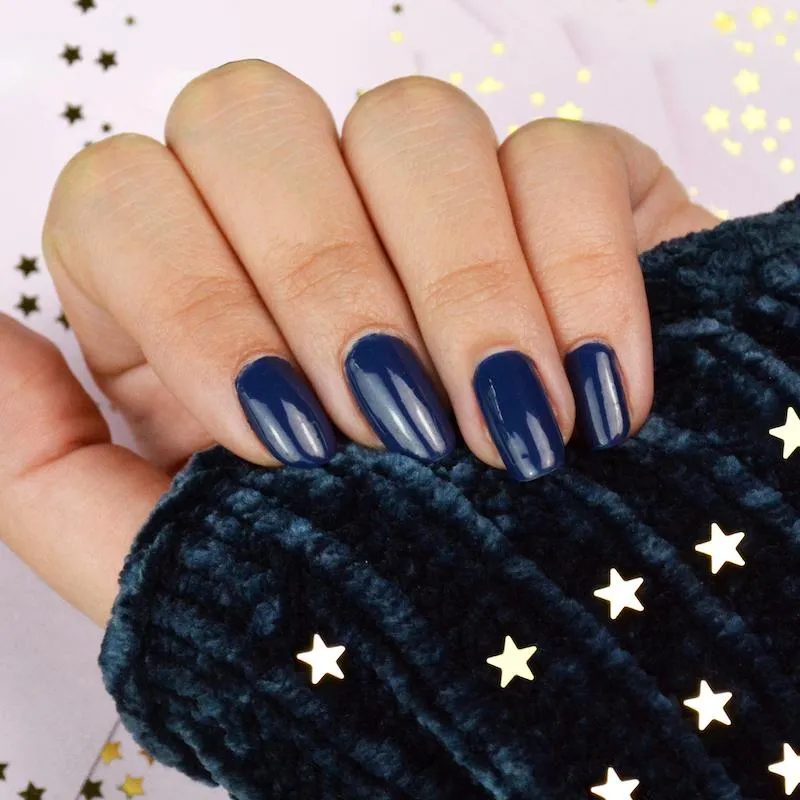 Le Mini Macaron - Gel Polish - Midnight Blueberry