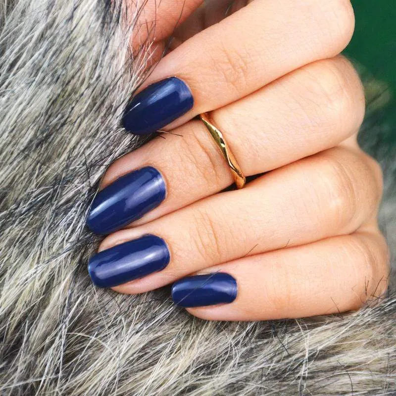 Le Mini Macaron - Gel Polish - Midnight Blueberry