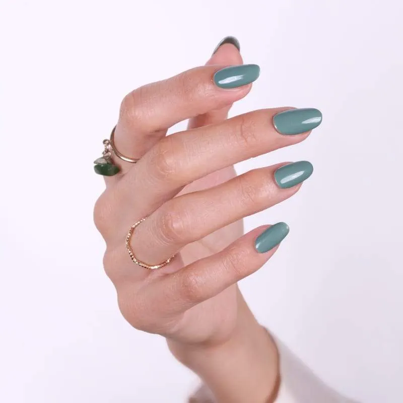 Le Mini Macaron - Gel Polish - Smoky Matcha