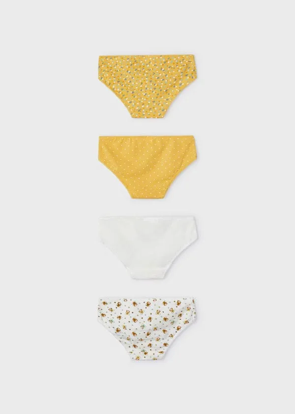 Mayoral 4-Pack Bikini Panties