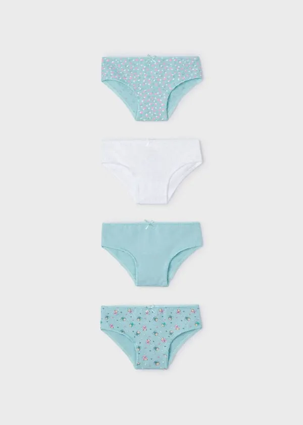 Mayoral 4-Pack Bikini Panties