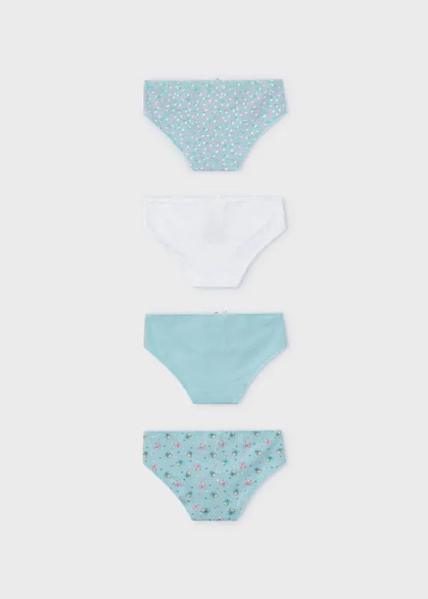 Mayoral 4-Pack Bikini Panties