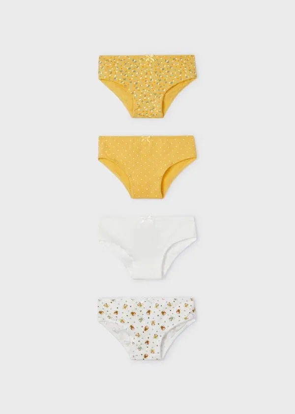 Mayoral 4-Pack Bikini Panties