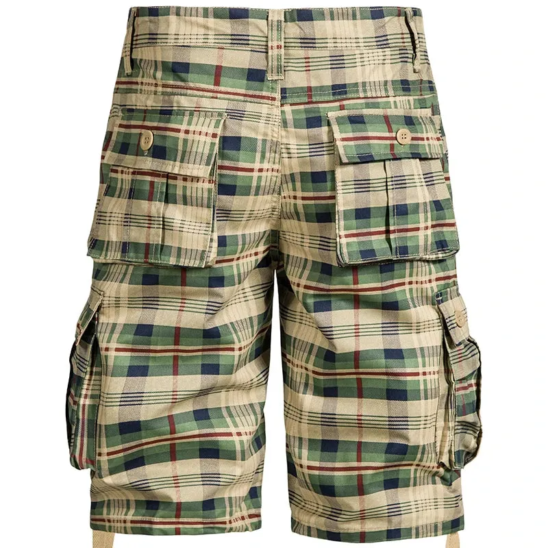 Men Casual Cotton Cargo Pants