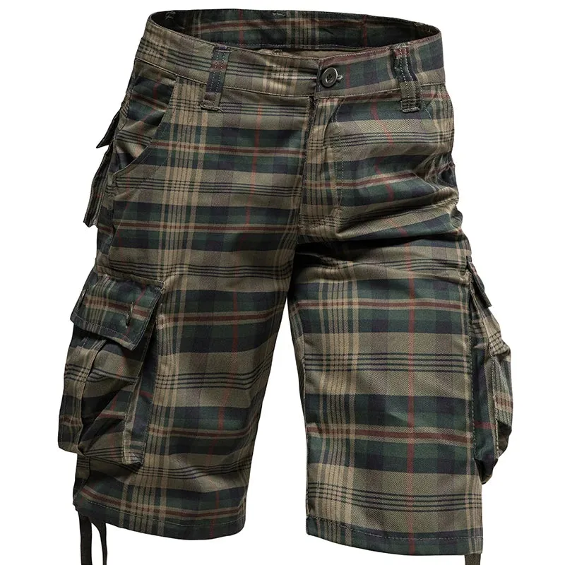 Men Casual Cotton Cargo Pants