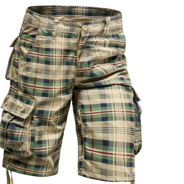 Men Casual Cotton Cargo Pants