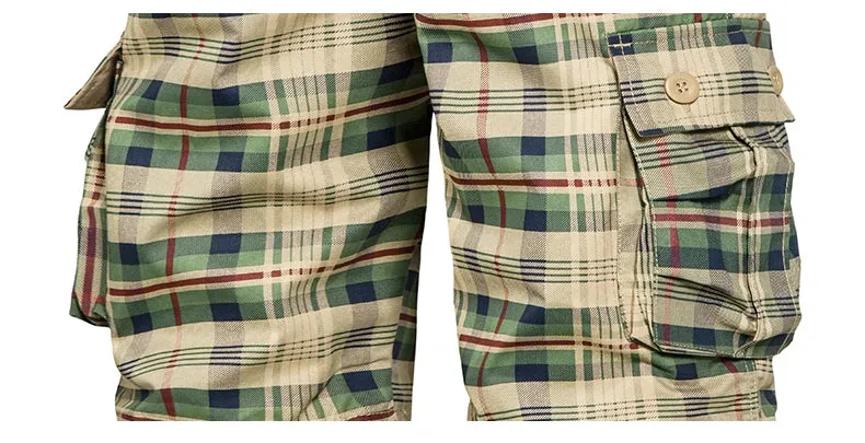 Men Casual Cotton Cargo Pants