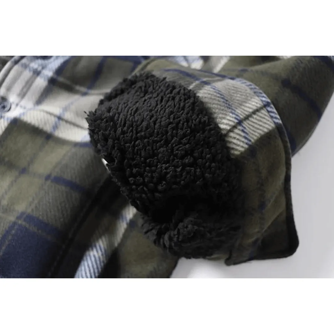 Men's Sherpa Lined Winter Jacket