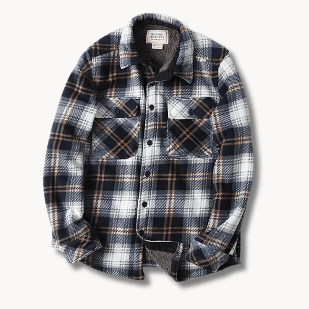 Men's Sherpa Lined Winter Jacket